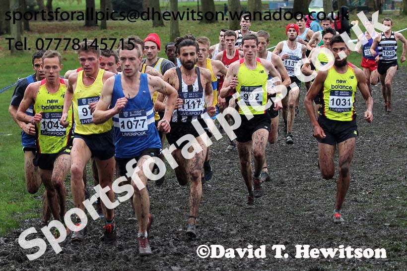 Senior men, British Athletics Liverpool Cross Challenge, Sefton Park, Liverpool. Photo: David T. Hewitson/Sports for All Pics